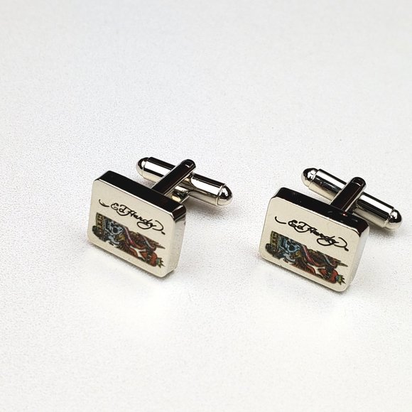 ED HARDY VINTAGE Style Cufflinks /New City Cufflinks /The Best Gift For Men /For - Picture 4 of 7